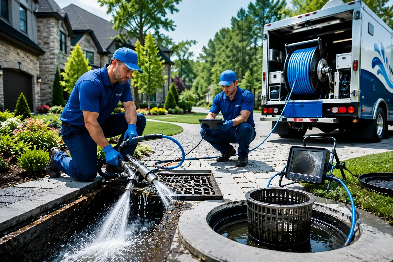 Local outdoor drain cleaning professionals in Hanson, MA